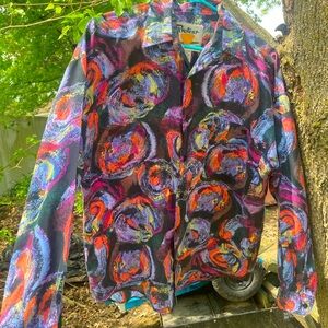Psychedelic Silk Shirt